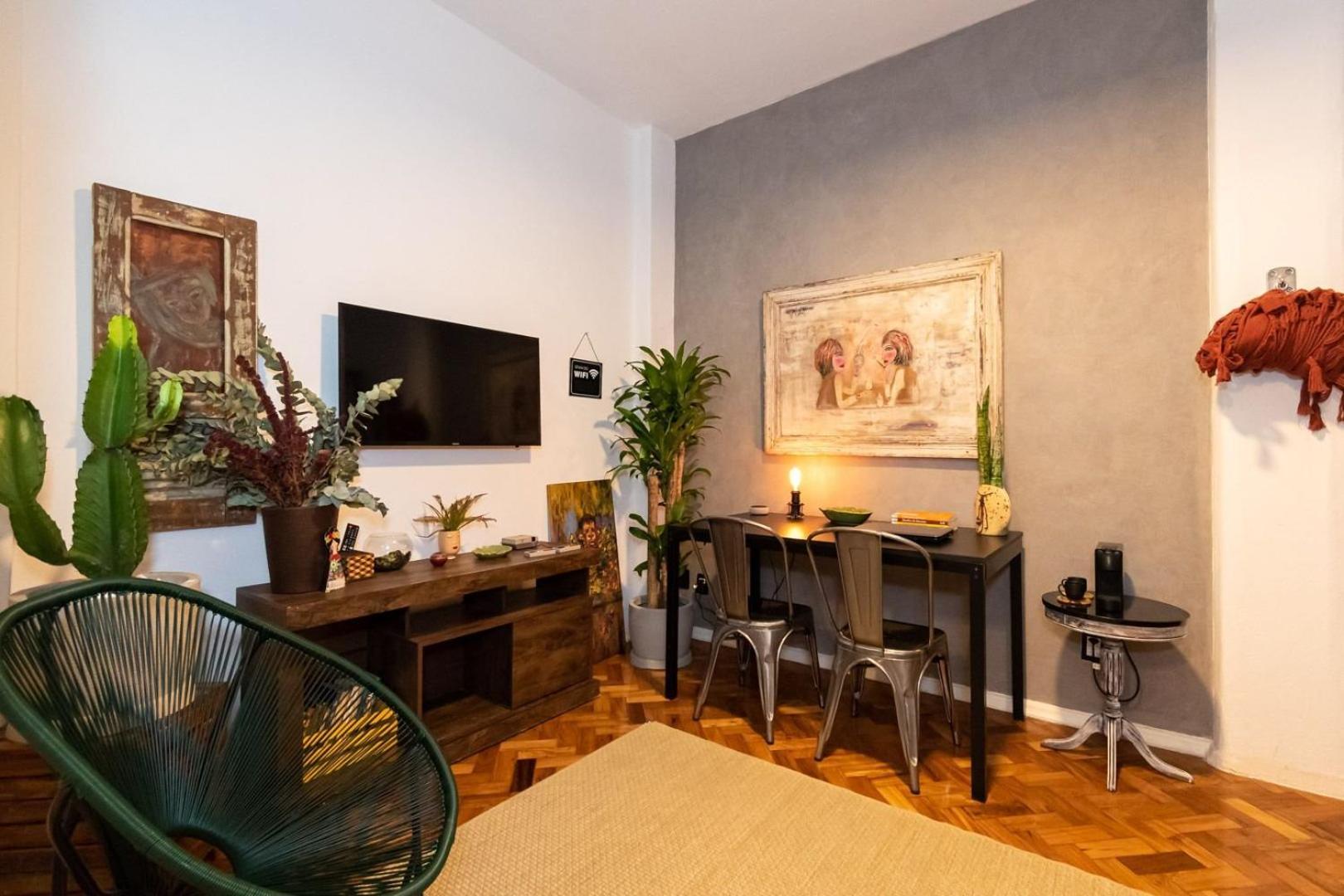 Omar do Rio - JG 42/701: Moderno Qto&sala, Internet 240mbps, Smart TV, VideoGame Retrô + Alexa  Apartamento Rio de Janeiro Exterior foto